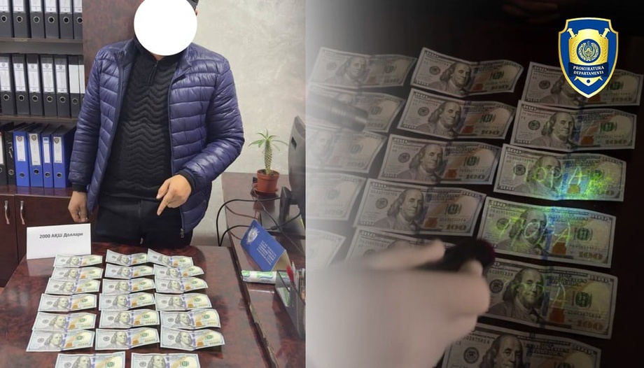 Namanganda «Energosavdo» yuriskonsulti ushlandi