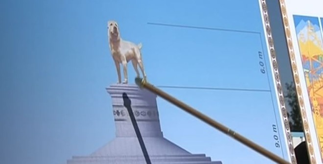 Президент Туркмении поручил установить в Ашхабаде памятник собаке