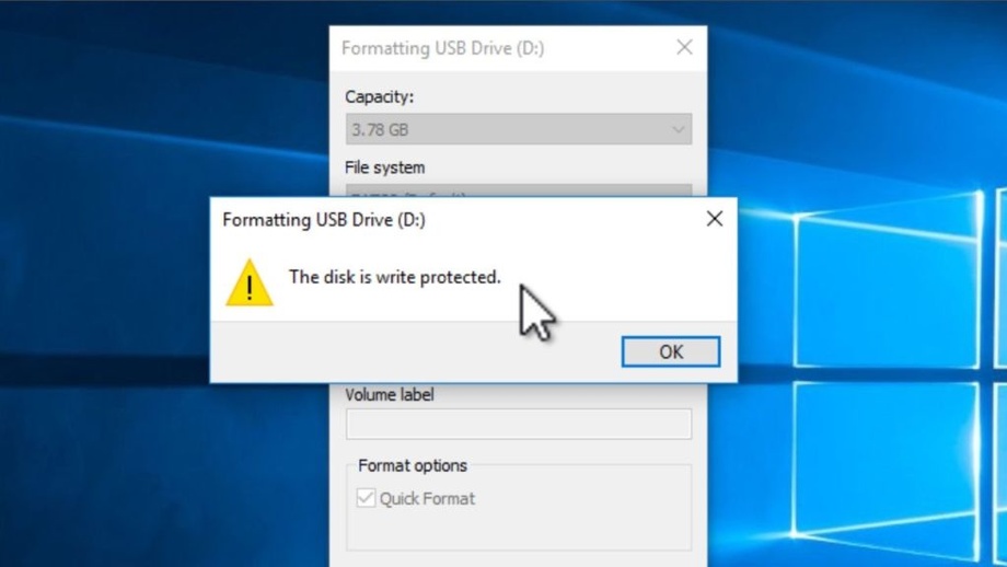 Как включить защиту от записи на SD-карте или USB-накопителе в Windows