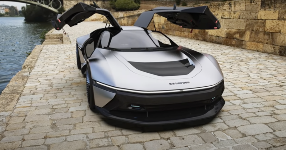 Новый DeLorean 2022 — первые изображения