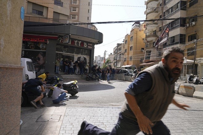 В Бейруте при обстреле погибли участники демонстрации