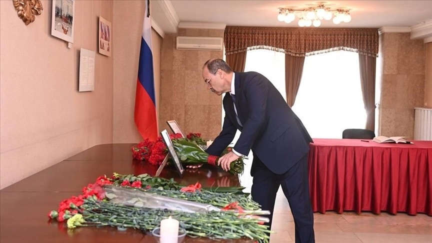 Абдулла Арипов посетил посольство России в Узбекистане