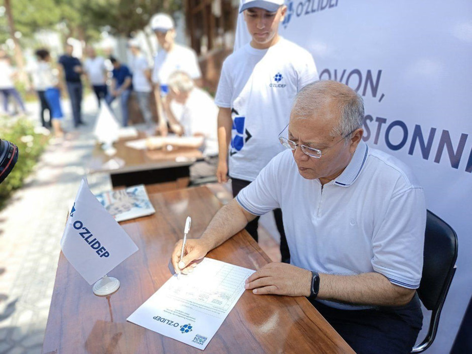 O‘zbekistondagi siyosiy partiyalar imzo yig‘ib bo‘ldi