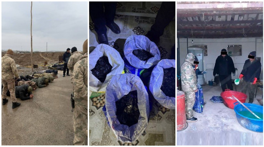 Навоийда олтин қазувчилар ушланди