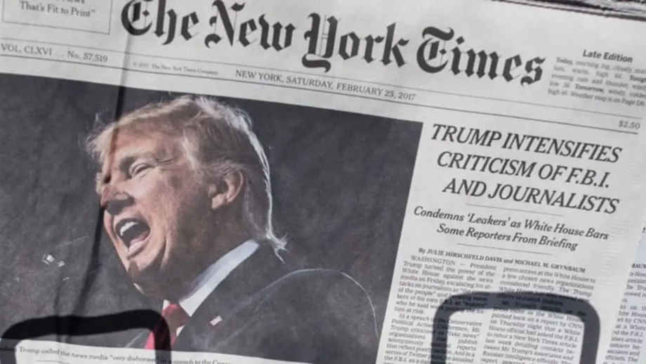 Суд Трампнинг The New York Times газетасига қарши даъвосини қайтарди