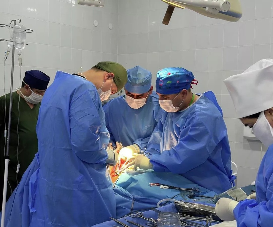 Хоразмда илк бор жигар трансплантацияси муваффақиятли ўтказилди