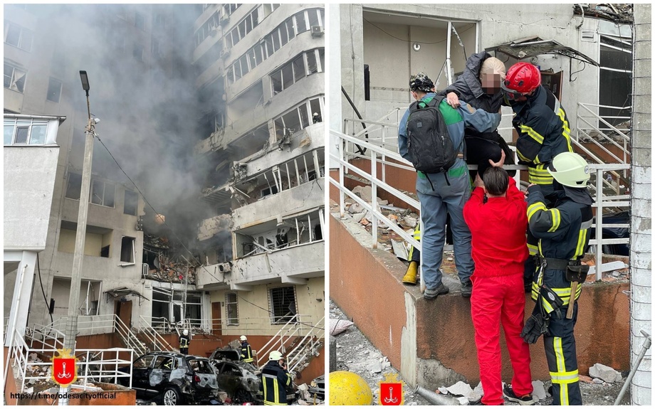 Россияне выпустили 6 ракет по Одессе: погибли как минимум шесть человек, среди них — трехмесячный ребенок