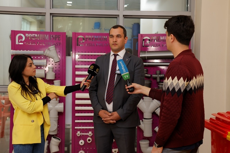 O‘zsanoatqurilishbank zamonaviy quvur va fitinglar ishlab chiqarish loyihasini moliyalashtirdi