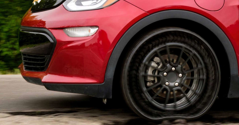 Будущие Chevrolet могут получить безвоздушные шины Michelin