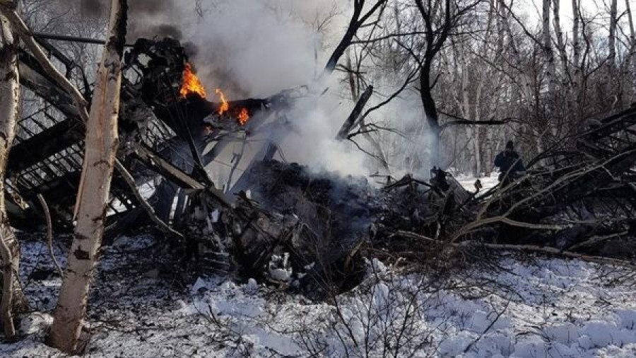 Два человека погибли и десять пострадали при крушении самолета
