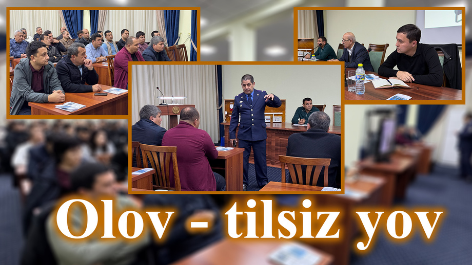 «Olov - tilsiz yov»: «O‘zbektelekom» xodimlari uchun seminar tashkil etildi (video)