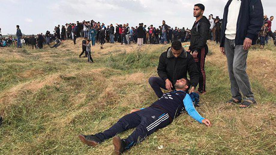 Трое палестинцев погибли в стычках с израильскими военными