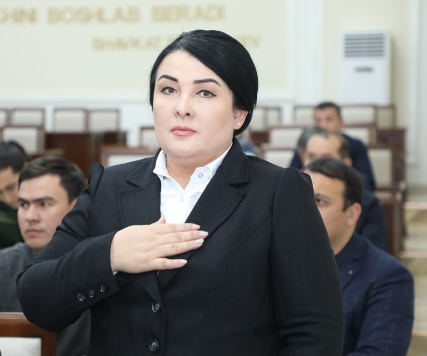 Nilufar Normirzayeva Toshkent viloyati hokimi o‘rinbosari bo‘ldi