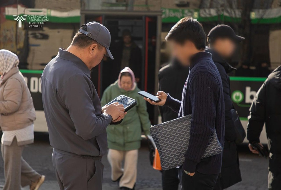 Автобусларда чиптасиз юрган минглаб йўловчи жаримага тушди