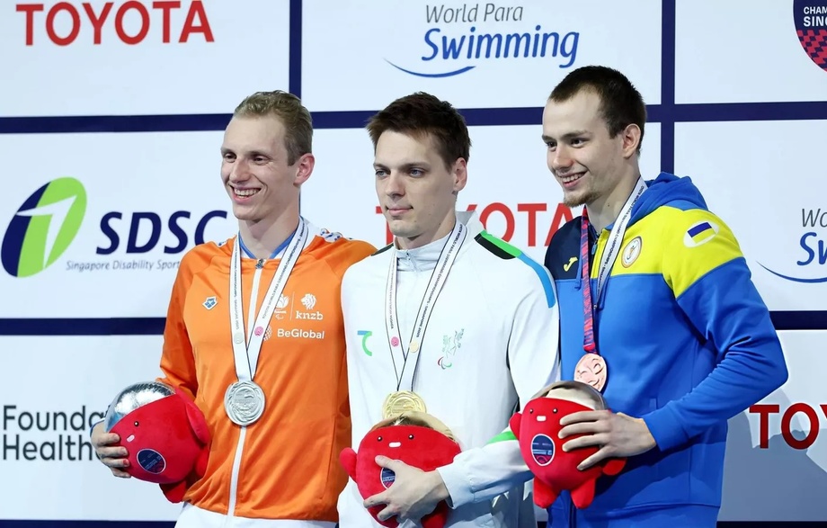 O‘zbekistonlik para suzuvchi jahon chempionatida ilk bor oltin medalga sazovor bo‘ldi
