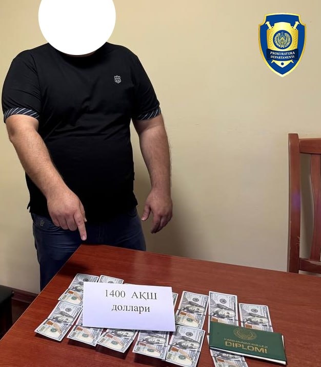 O‘qishga kiritishni va’da qilgan hokim yordamchisi ushlandi