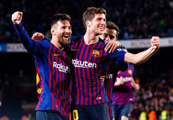 «Барселона» разгромила «Севилью» в Кубке Испании