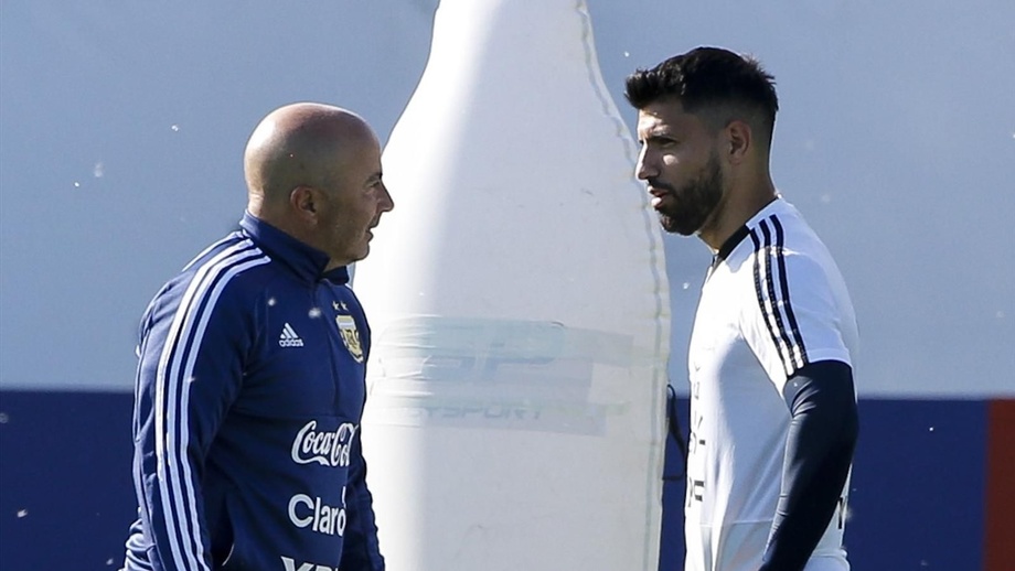 Sampaoli Agueroni jazoladi