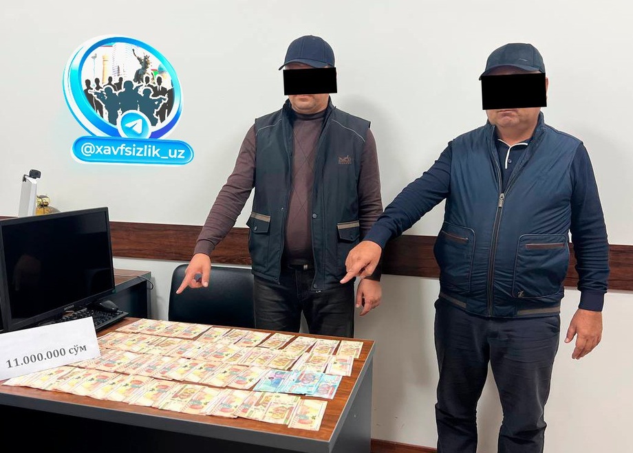 В Сырдарье задержаны сотрудники ОВД, требовавшие взятку от подозреваемых в краже