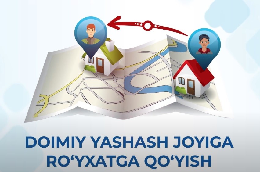 my.gov.uz orqali «Doimiy yashash joyiga ro‘yxatga qo‘yish» qulaylashdi (video)