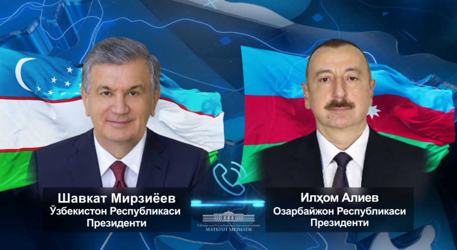 Shavkat Mirziyoyev Ilhom Aliyevni tabrikladi