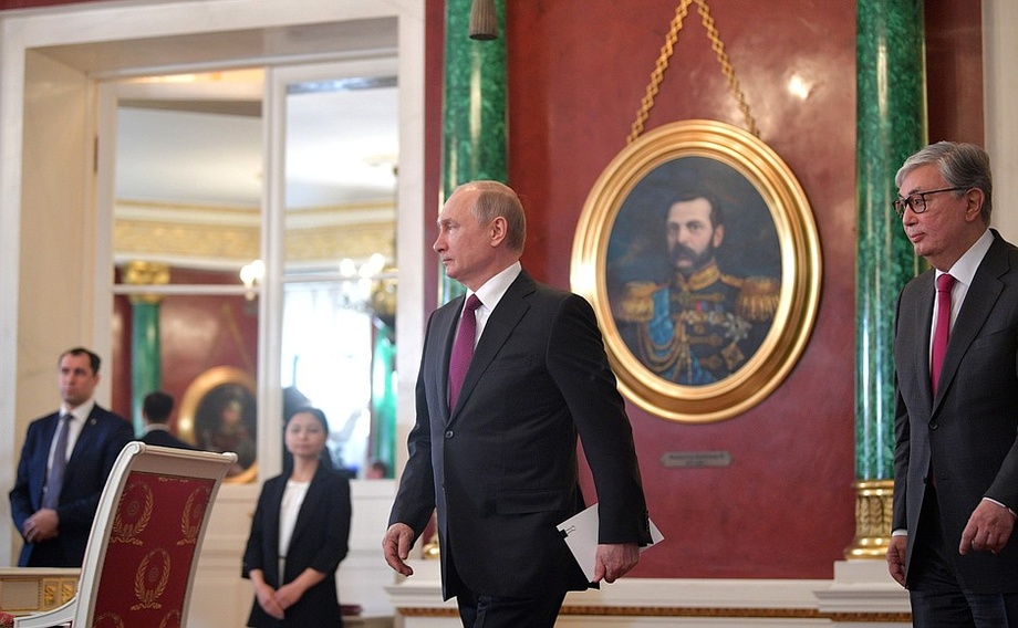 Putin yana Qozog‘iston prezidenti ism-sharifini chalkashtirdi