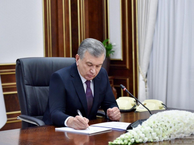 Shavkat Mirziyoyev yangi qonunga imzo chekdi