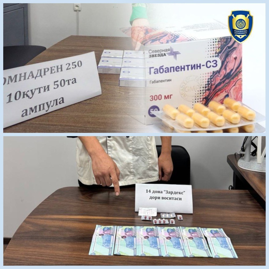 Пойтахт ва Қашқадарёда хавфли дорифурушлар ушланди