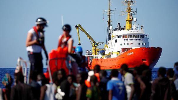 Итальянские корабли сопроводят «Аквариус» с мигрантами к берегам Испании