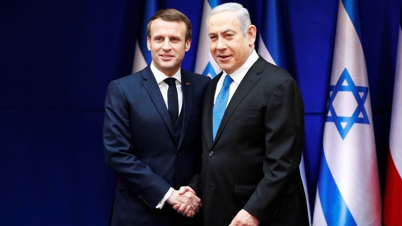 Макрон обсудил с Нетаньяху освобождение заложников в секторе Газа