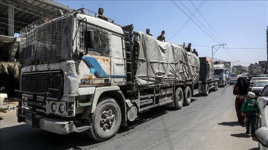 Иордания отправила в Газу 115 грузовиков с гумпомощью