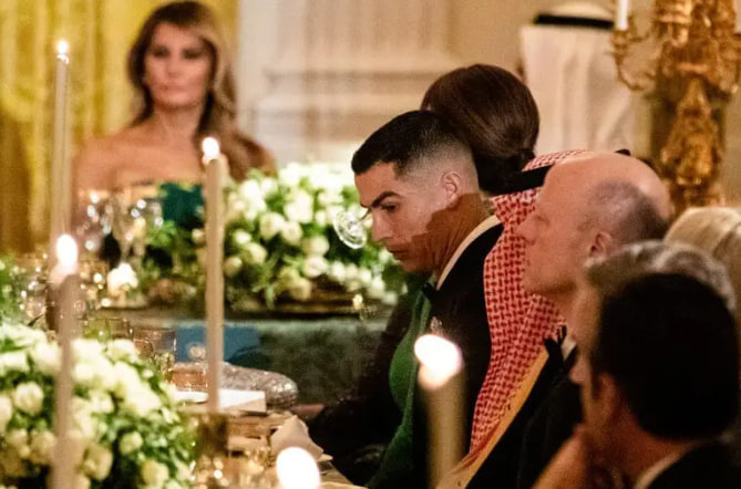 Krishtianu Ronaldu Tramp bilan Oq uyda  uchrashadi