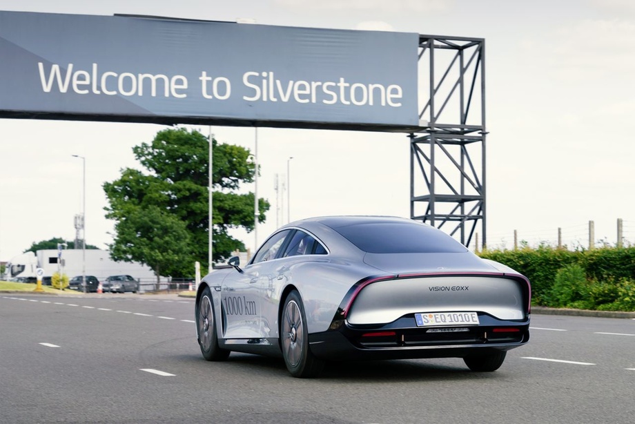 Электрокар Mercedes-Benz побил собственный рекорд автономности