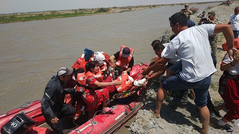 Samarqandda orolchada qolib ketgan 24 nafar fuqaro qutqarildi