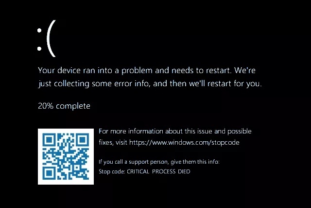 Windows 11 «будет умирать» в черном