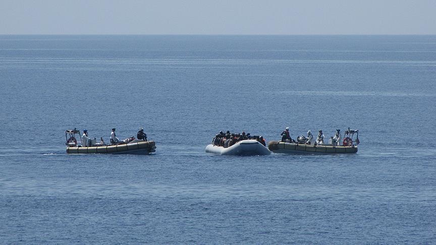 У берегов Ливии спасены 97 беженцев