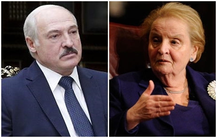 Lukashenko o‘ziga Madlen Olbrayt qo‘ygan laqab tarixiga to‘xtaldi