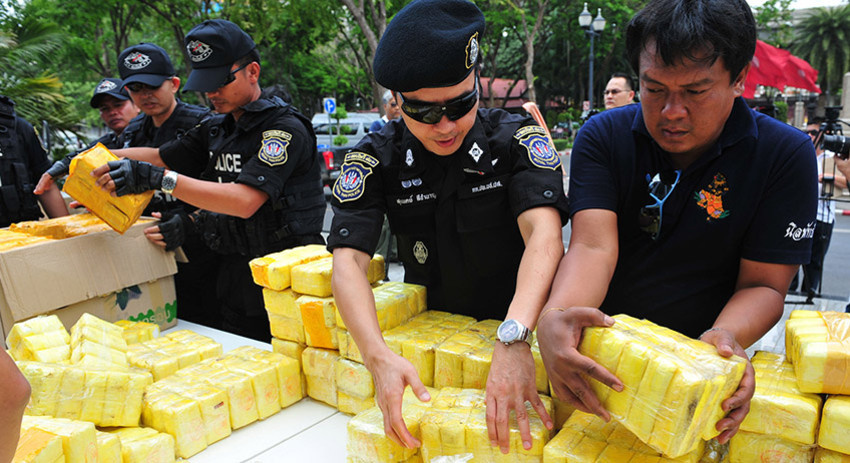 Полицейские Таиланда изъяли метамфетамин на $51 млн