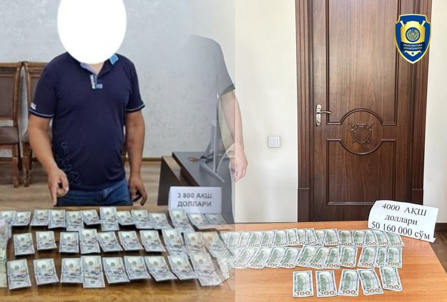 Прокуратура уч жойда валютафурушларни қўлга олди