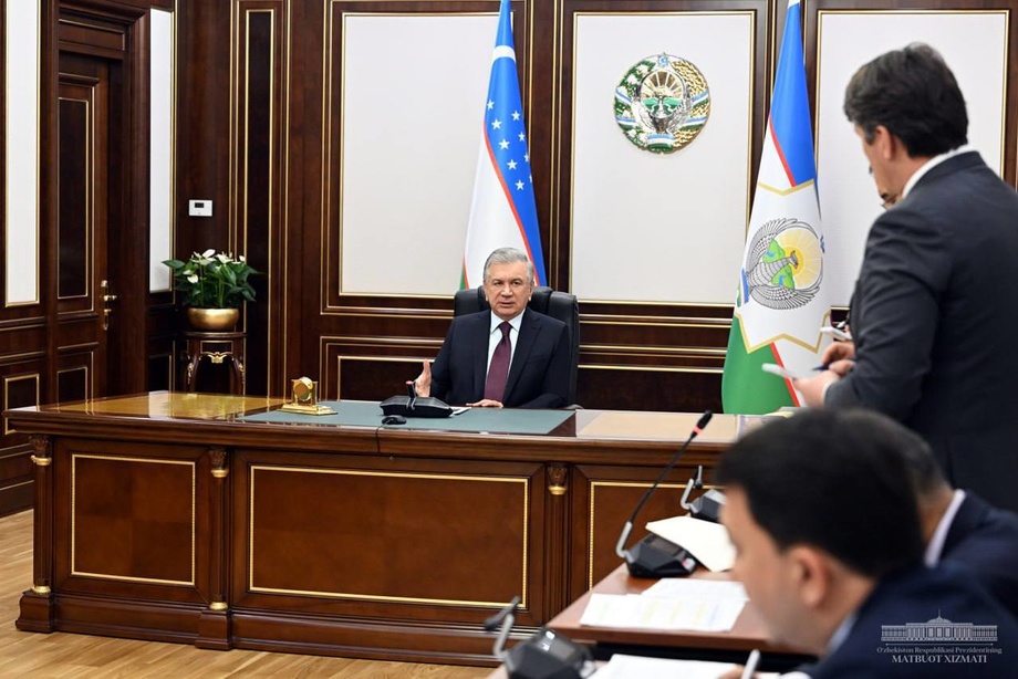 Президенту представлены проекты направленные на развитие инфраструктуры в Ташкенте