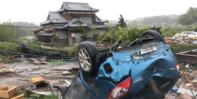 Число погибших от тайфуна в Японии выросло до 19 человек