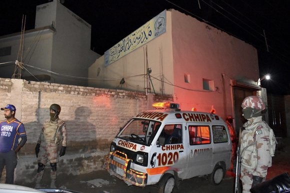 Взрыв произошёл в мечети Пакистана