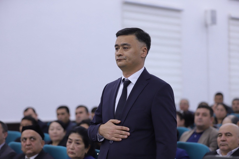 Ховос туманига янги ҳоким тайинланди