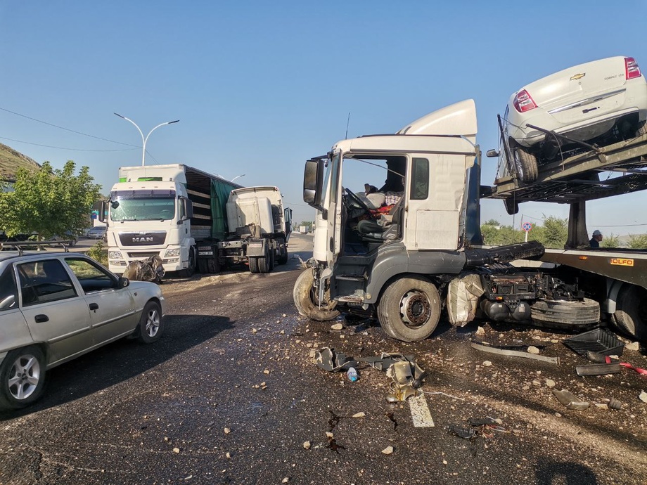 Жиззахдаги ЙҲТда қанча янги автомобил шикастлангани маълум қилинди