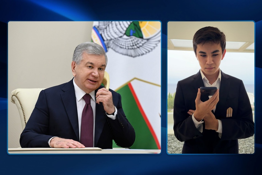 Shavkat Mirziyoyev Sindorovni telefon orqali tabrikladi