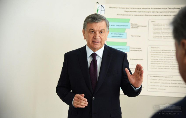 Shavkat Mirziyoyev Mirzo Ulug‘bek tumaniga tashrif buyurdi