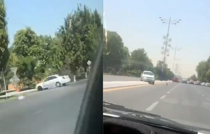 В Ташкенте водитель «Ласетти» устроил гонку по встречной полосе движения (видео)