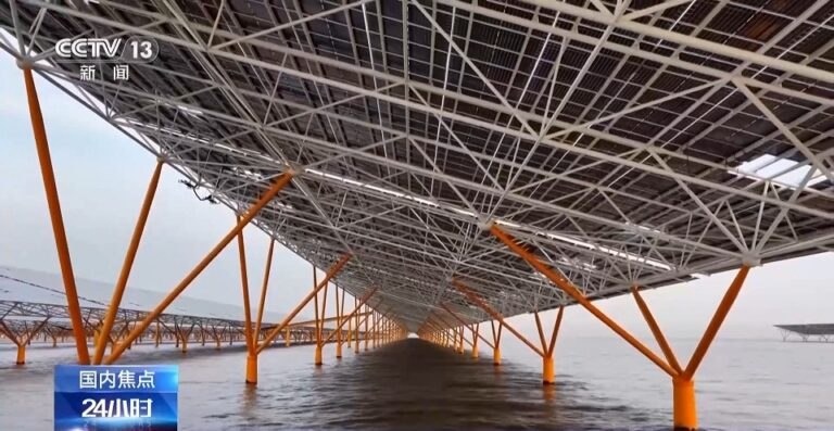 Хитойда қуввати 1 ГВт бўлган, дунёдаги энг йирик офшор қуёш электр станцияси ишга туширилди