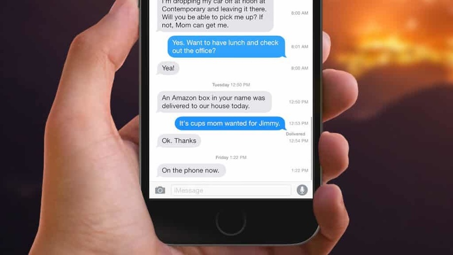 Как узнать дату и время отправленной SMS на iPhone