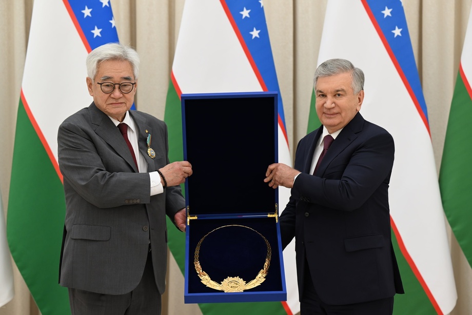 Prezident Butunjahon taekvondo federatsiyasining ordeni bilan mukofotlandi